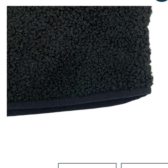 Elle Women’s Black 1/4 Zip Fleece Pullover Sweater - Picture 11 of 12